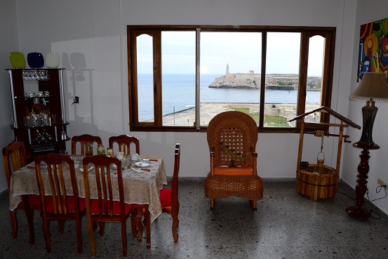 'Comedor' Casas particulares are an alternative to hotels in Cuba.